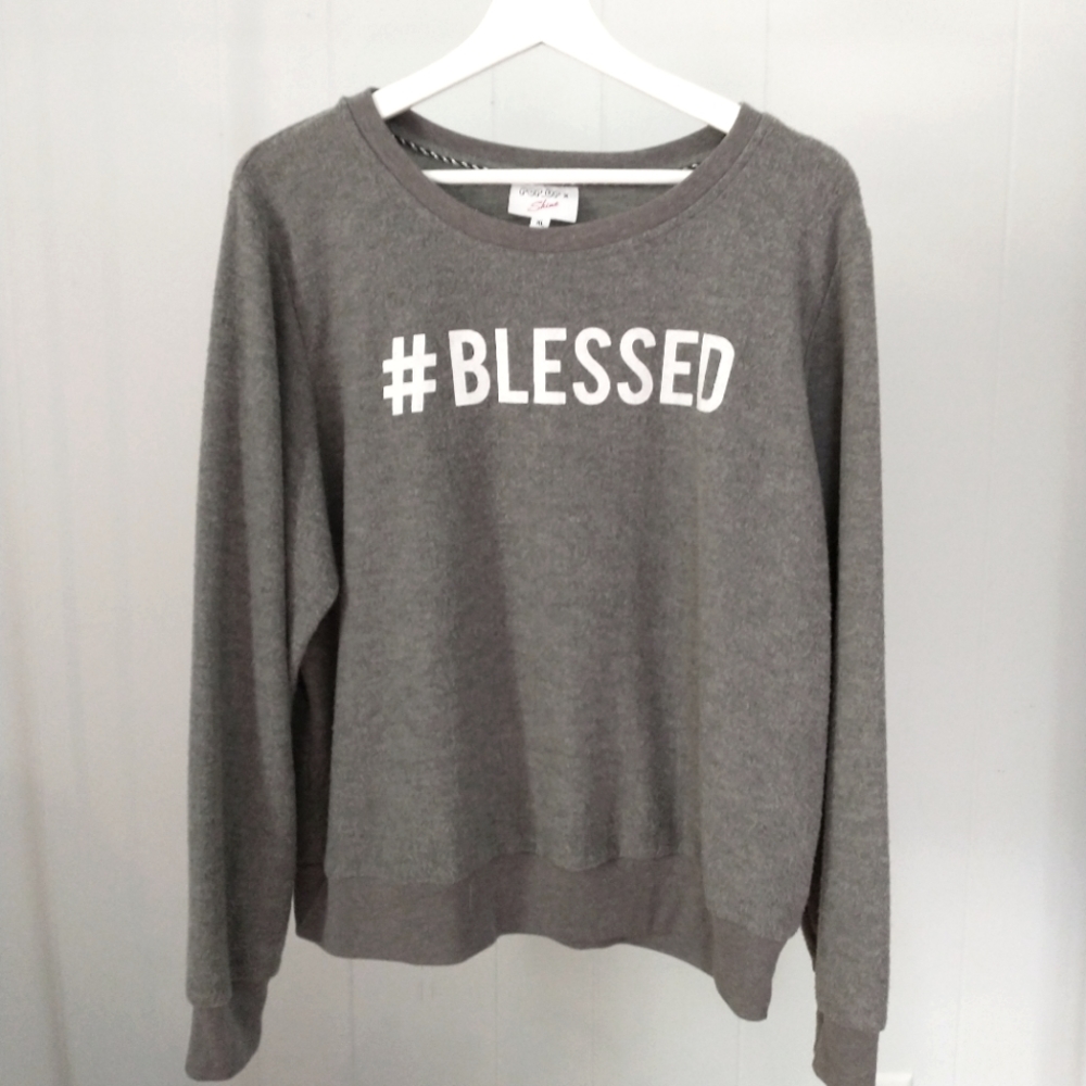 Pop Up x Shine #Blessed Sweater